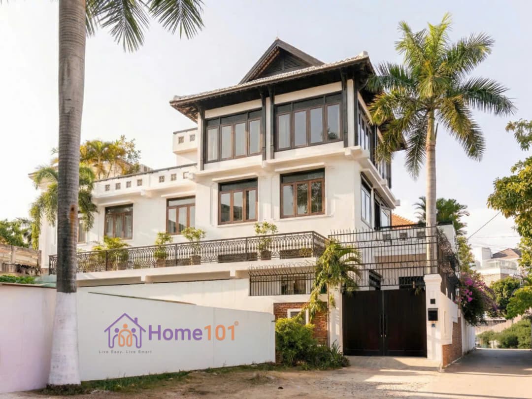 Indochina Style 5BR Villa for Rent in Thao Dien