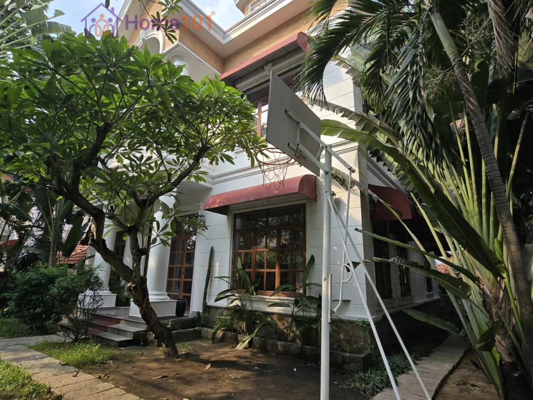 Spacious 5BR Villa Compound for Rent on Nguyen Van Huong Street, Thao Dien